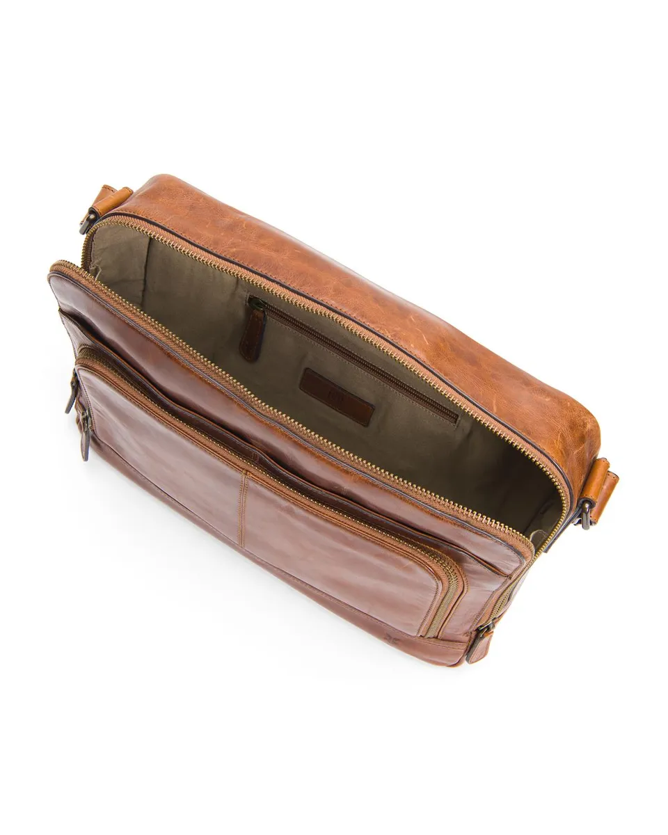 Frye Men's Logan Zip Messenger Bag | Thumbnail 4