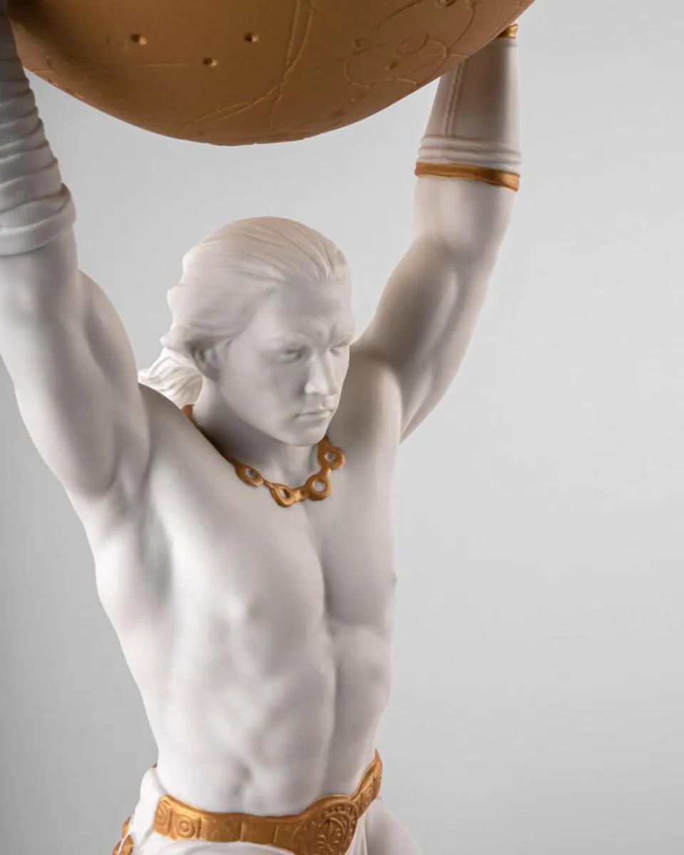 Lladro Atlas Porcelain Figurine | Thumbnail 3 Lladro Atlas Porcelain Figurine | Thumbnail 3
