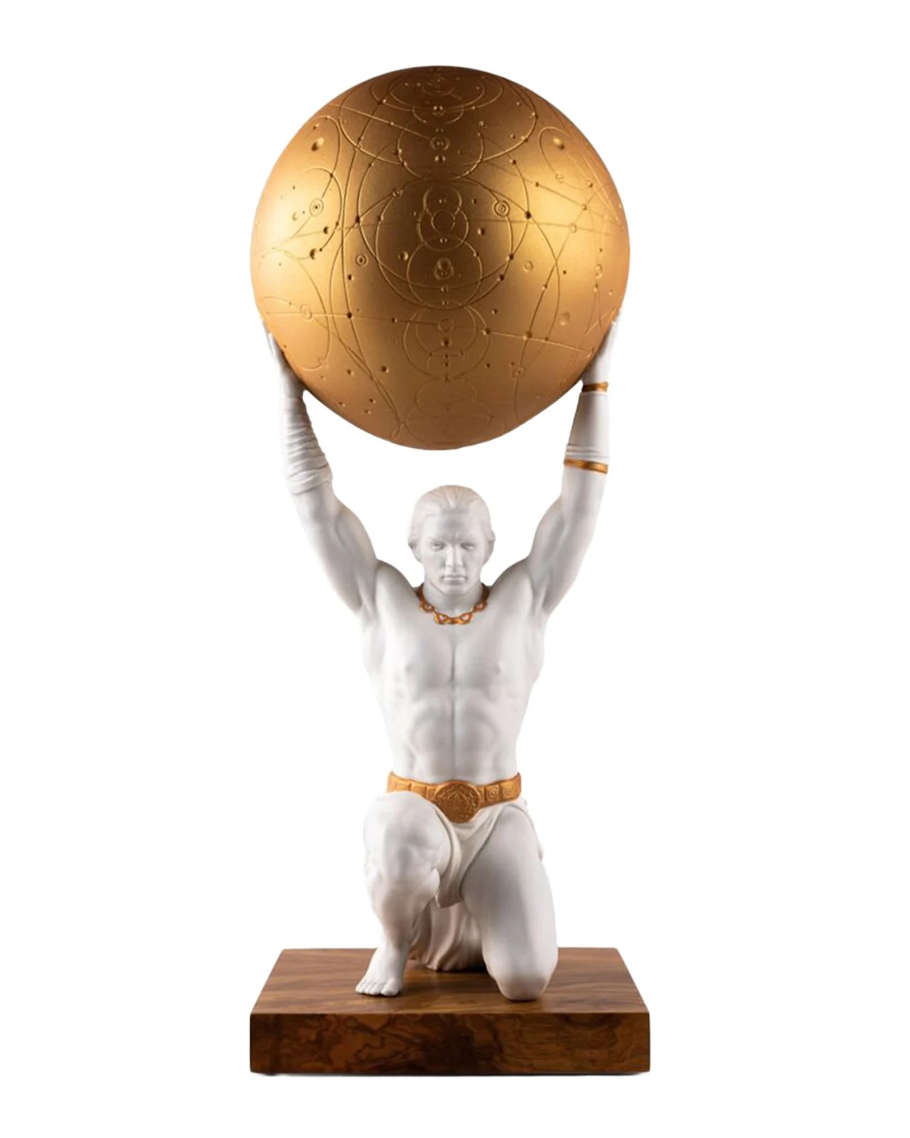 Lladro Atlas Porcelain Figurine