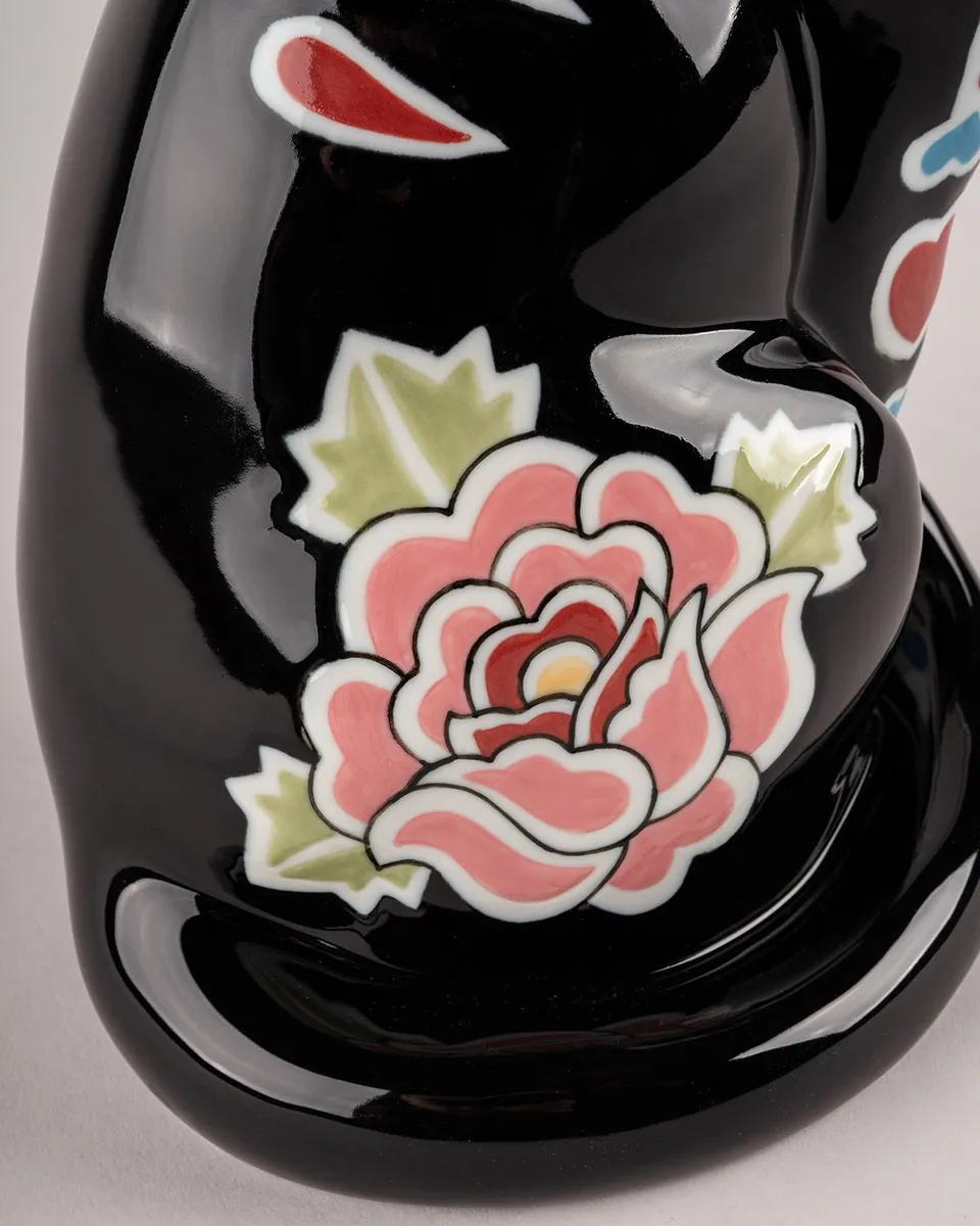 Lladro Catrina Cat Porcelain Figurine | Thumbnail 3 Lladro Catrina Cat Porcelain Figurine | Thumbnail 3