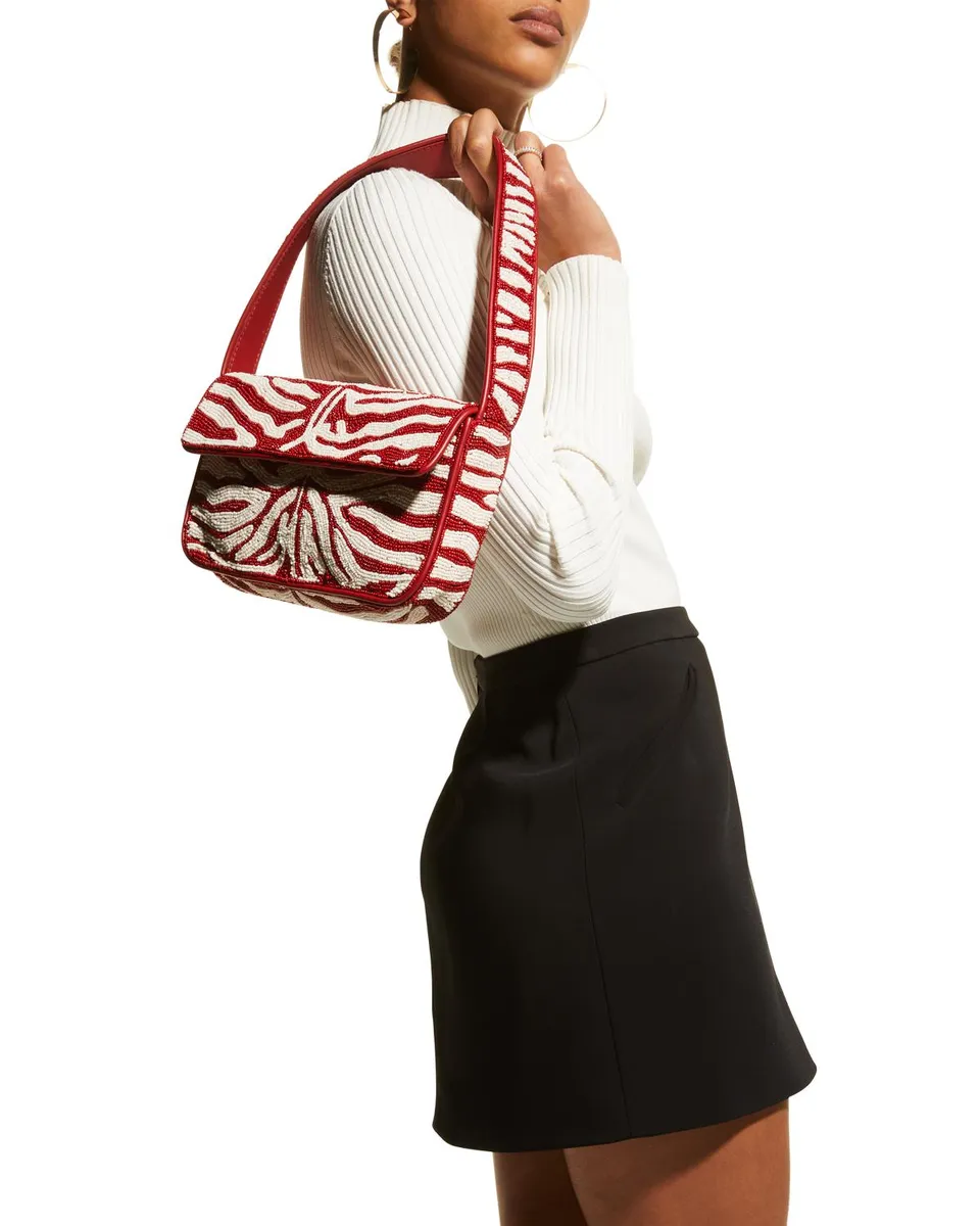 Staud Tommy Floral Shoulder Bag | Thumbnail 2 Staud Tommy Floral Shoulder Bag | Thumbnail 2