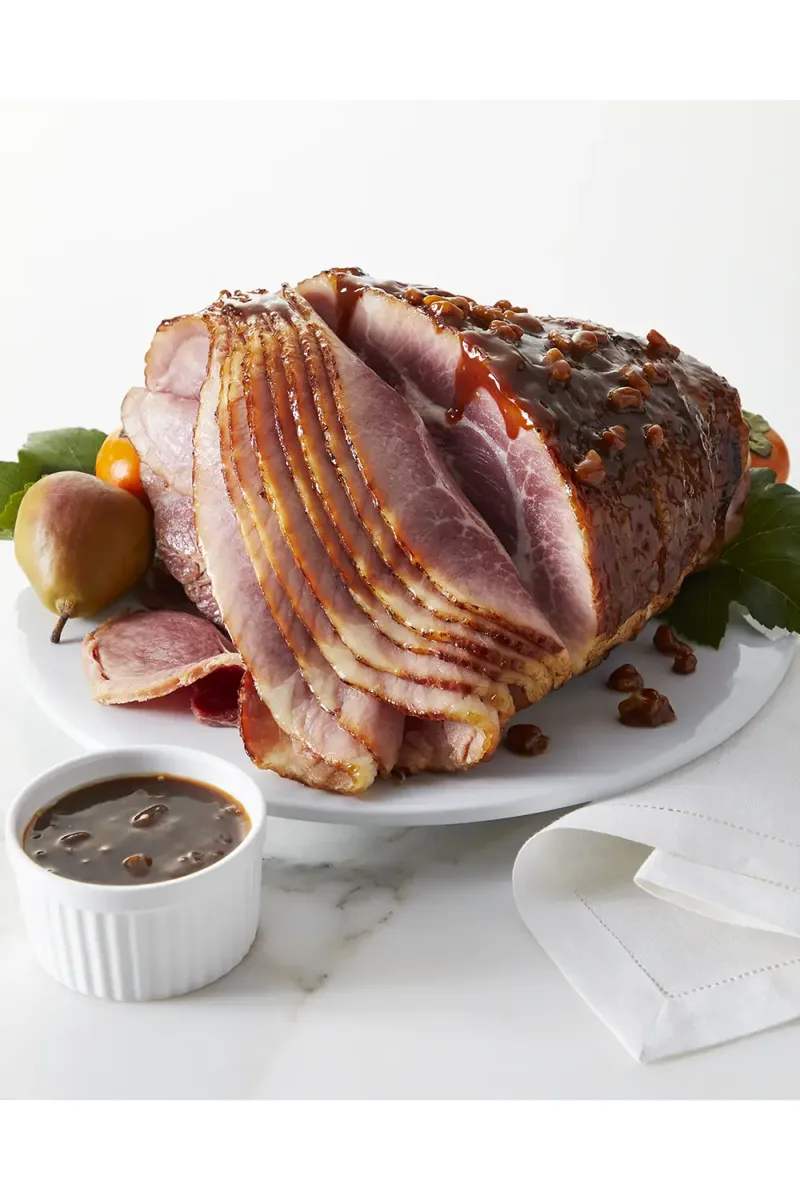 The Cajun Turkey Co Half Honey Glazed Ham with Praline Walnut Glaze, Serves 12-15 | Thumbnail 2