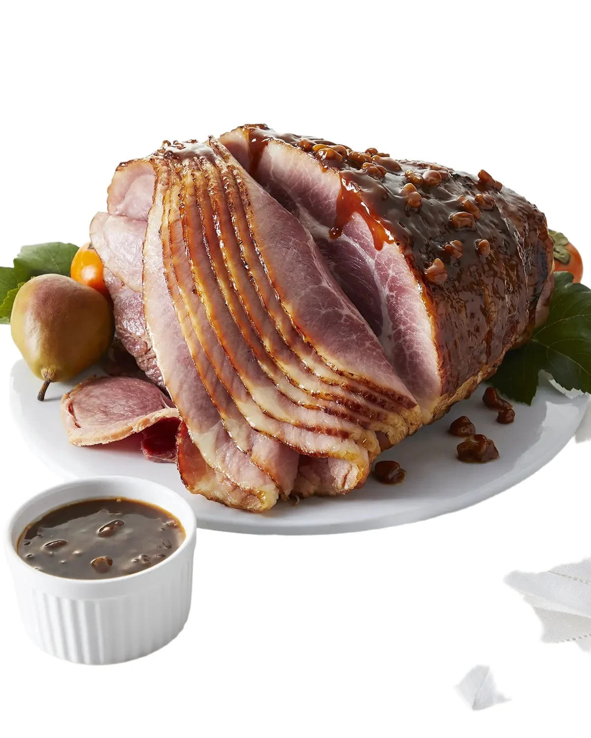 The Cajun Turkey Co Half Honey Glazed Ham with Praline Walnut Glaze, Serves 12-15