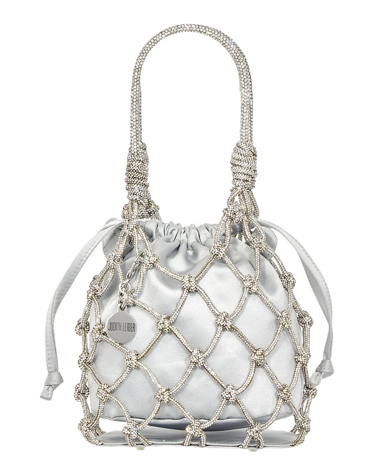 Sparkle Crystal Net Top-Handle Bag Sparkle Crystal Net Top-Handle Bag