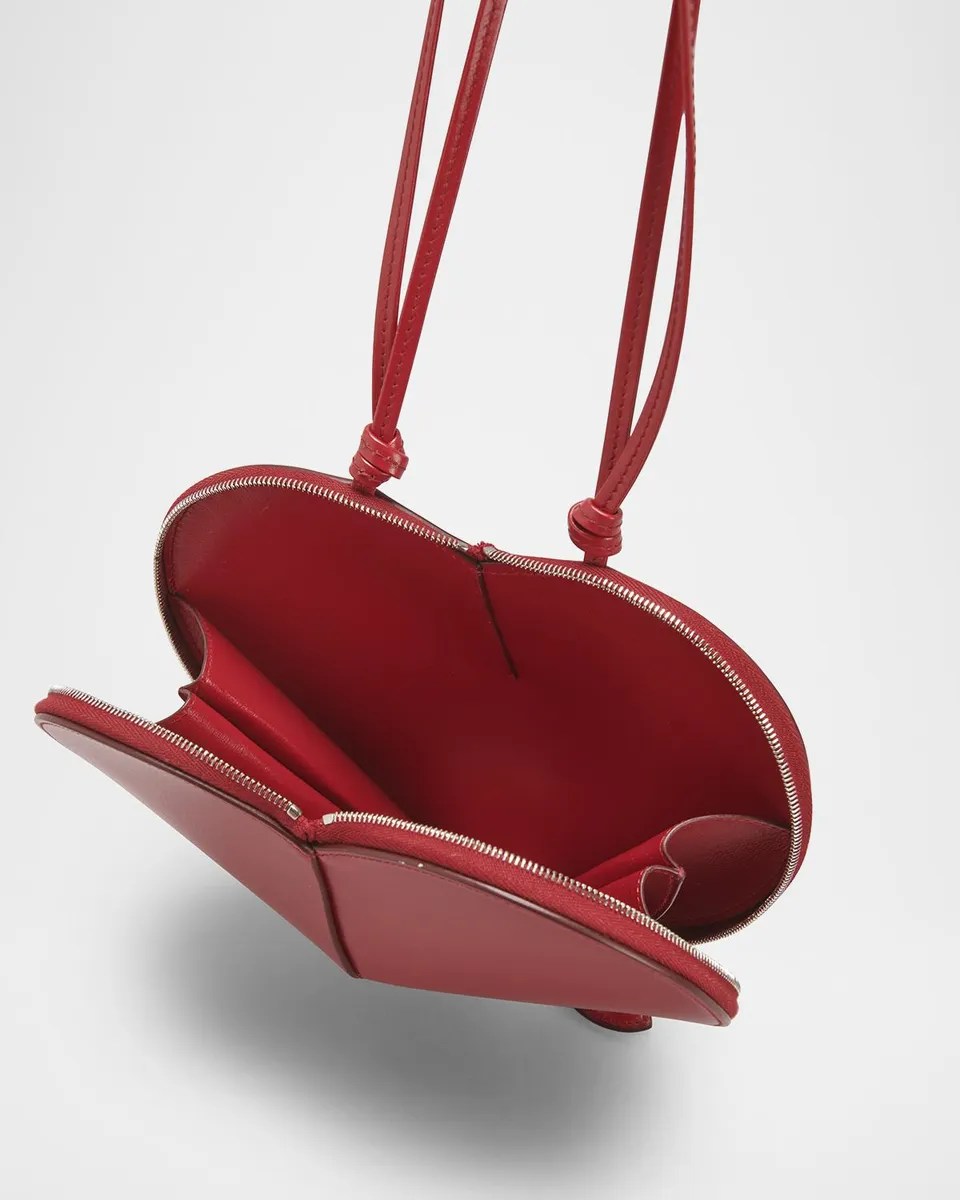 Alaïa Le Coeur Crossbody Bag in Lux Leather | Thumbnail 3