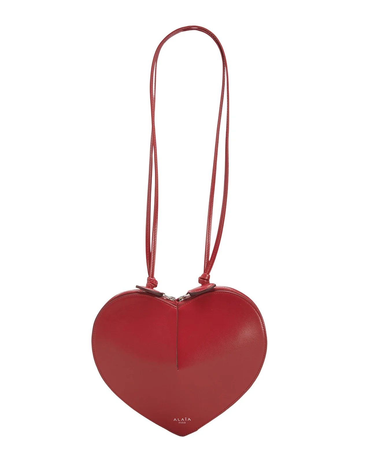 Alaïa Le Coeur Crossbody Bag in Lux Leather
