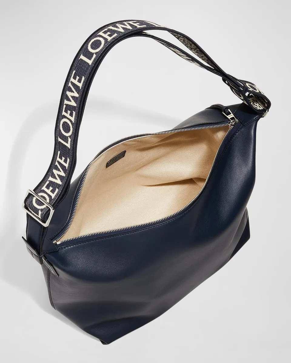 Loewe Men's Cubi Leather Shoulder Bag | Thumbnail 5 Loewe Men's Cubi Leather Shoulder Bag | Thumbnail 5