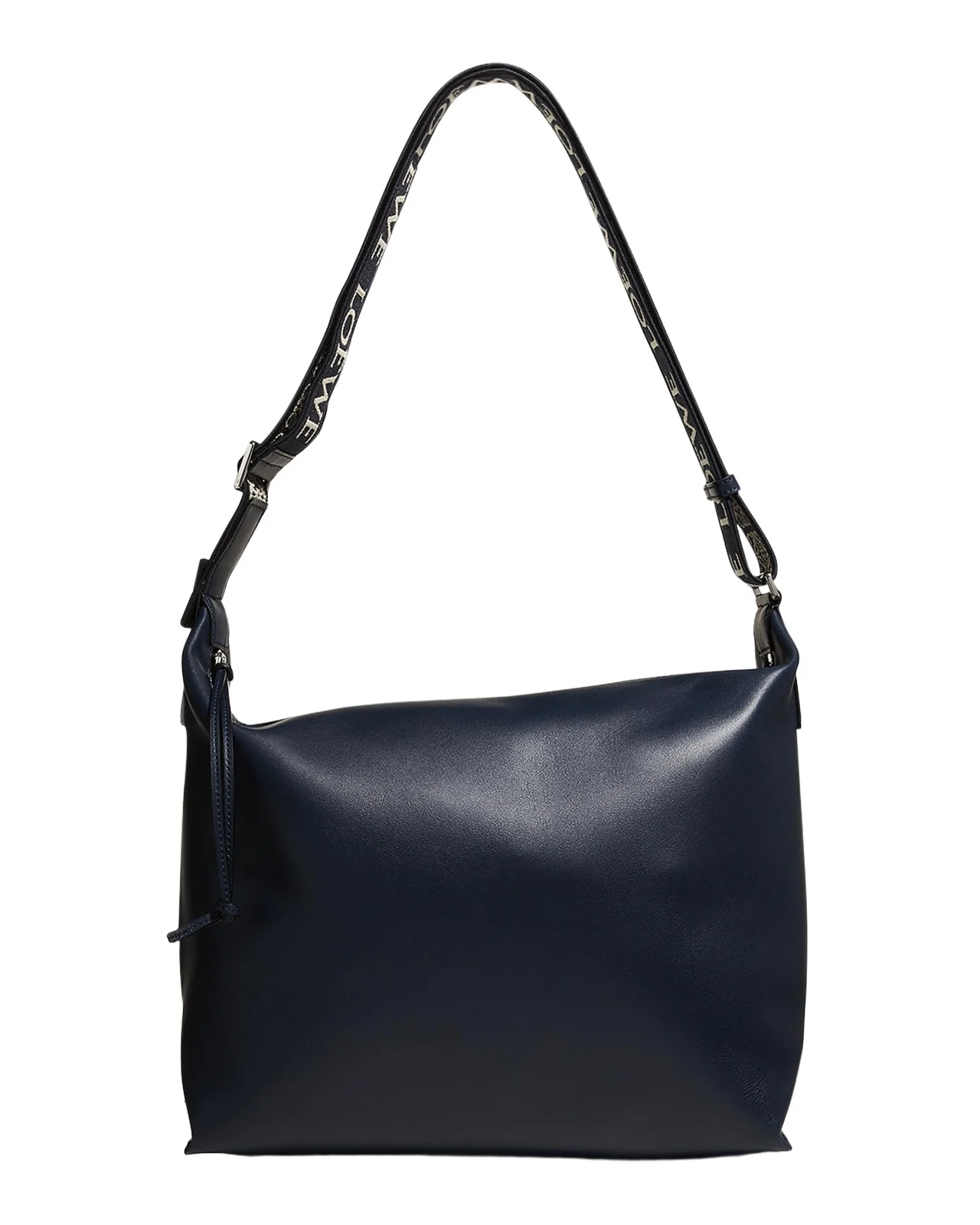 Loewe Men's Cubi Leather Shoulder Bag