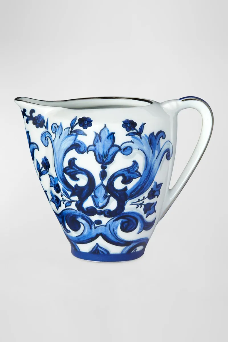 Dolce & Gabbana Casa Blu Mediterraneo Milk and Creamer Jug | Thumbnail 3 Dolce & Gabbana Casa Blu Mediterraneo Milk and Creamer Jug | Thumbnail 3