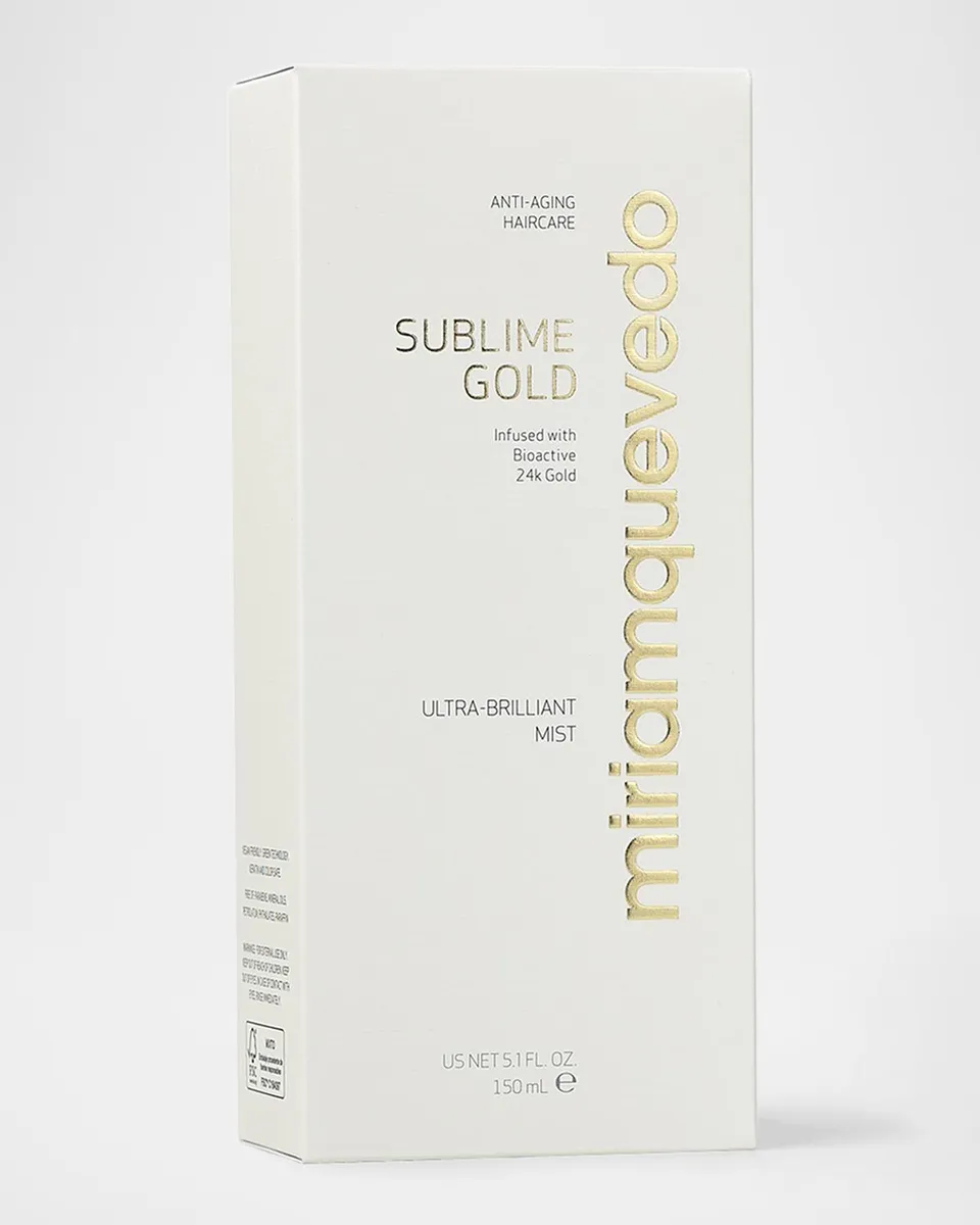 miriam quevedo Sublime Gold Ultra-Brilliant Mist, 5 oz./150mL | Thumbnail 2 miriam quevedo Sublime Gold Ultra-Brilliant Mist, 5 oz./150mL | Thumbnail 2