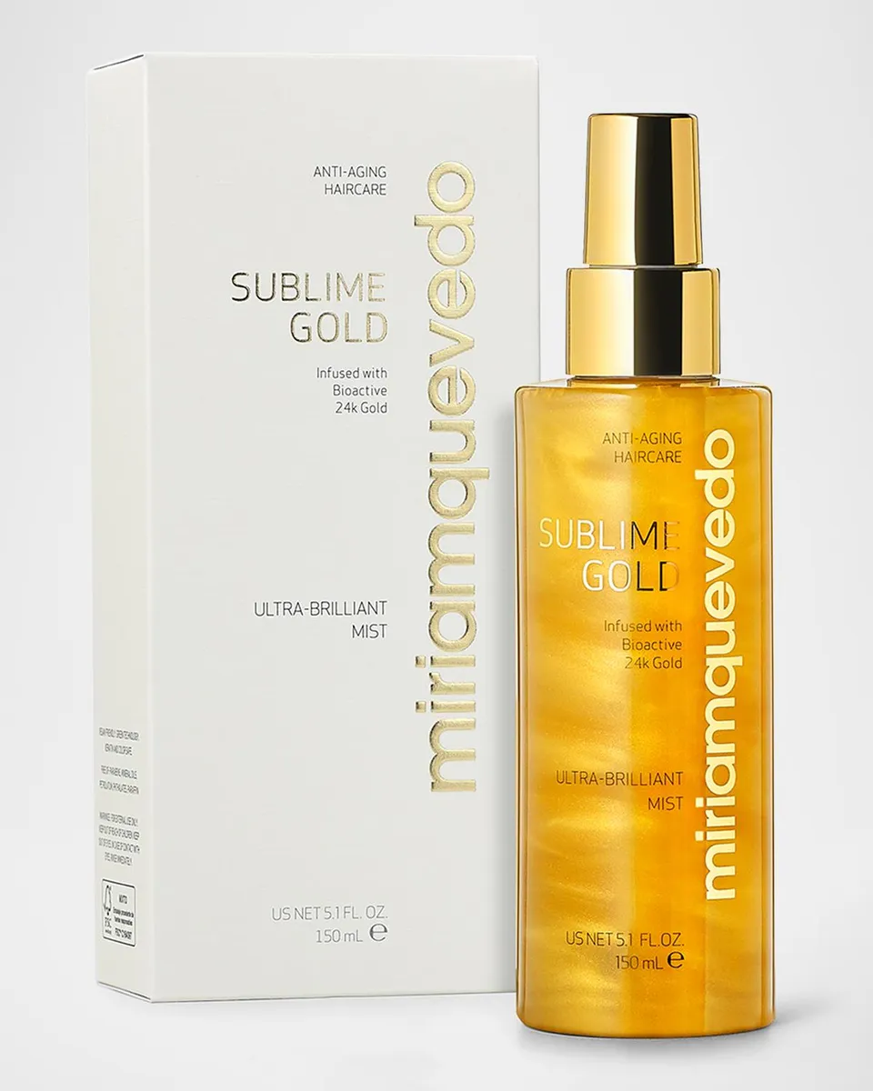 miriam quevedo Sublime Gold Ultra-Brilliant Mist, 5 oz./150mL | Thumbnail 3 miriam quevedo Sublime Gold Ultra-Brilliant Mist, 5 oz./150mL | Thumbnail 3