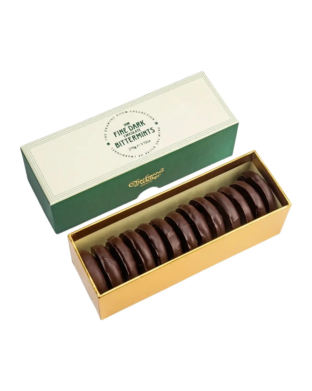 Charbonnel Et Walker Fine Dark Chocolate Bittermints, 9.5 oz.