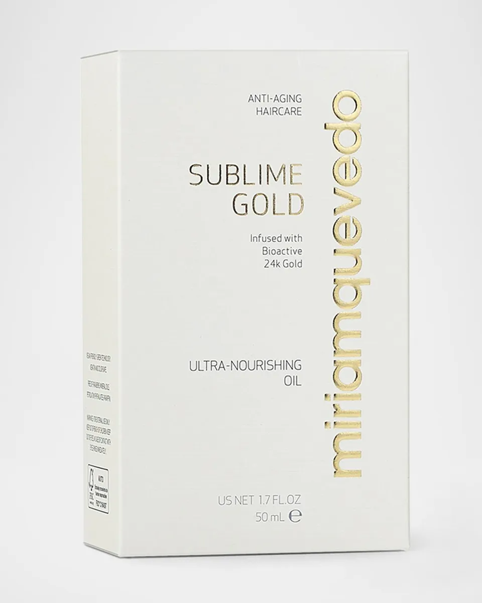 miriam quevedo Sublime Gold Ultra Nourishing Oil, 1.7 oz./50mL | Thumbnail 2 miriam quevedo Sublime Gold Ultra Nourishing Oil, 1.7 oz./50mL | Thumbnail 2
