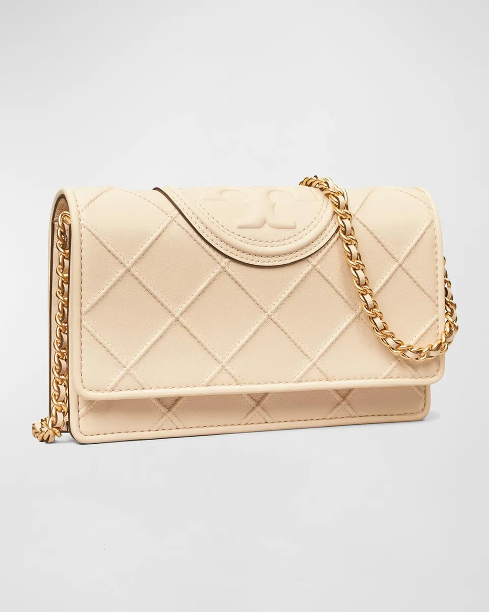 Tory Burch Fleming Woven Chain Wallet Shoulder Bag | Thumbnail 2 Tory Burch Fleming Woven Chain Wallet Shoulder Bag | Thumbnail 2