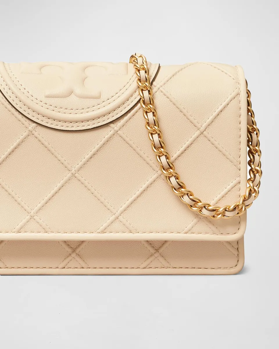Tory Burch Fleming Woven Chain Wallet Shoulder Bag | Thumbnail 3 Tory Burch Fleming Woven Chain Wallet Shoulder Bag | Thumbnail 3