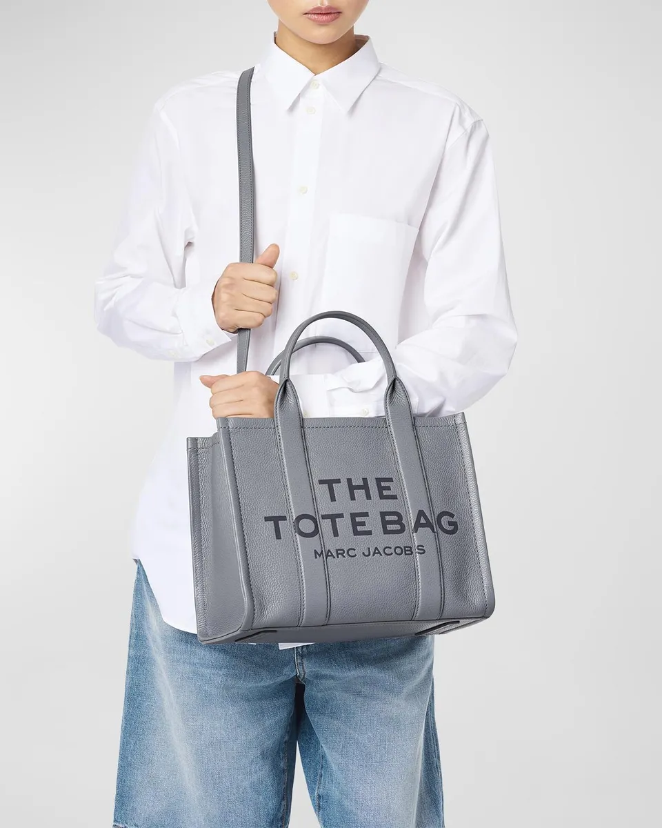 Marc Jacobs The Leather Medium Tote Bag | Thumbnail 2 Marc Jacobs The Leather Medium Tote Bag | Thumbnail 2