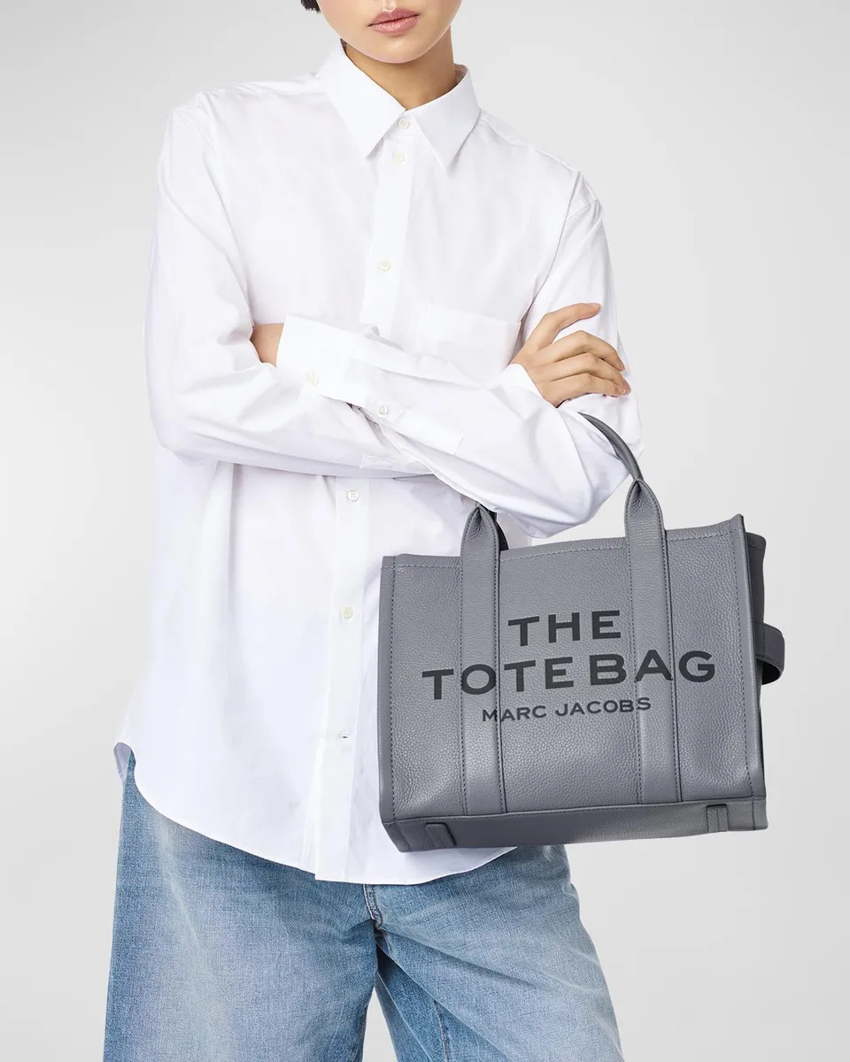 Marc Jacobs The Leather Medium Tote Bag | Thumbnail 4 Marc Jacobs The Leather Medium Tote Bag | Thumbnail 4