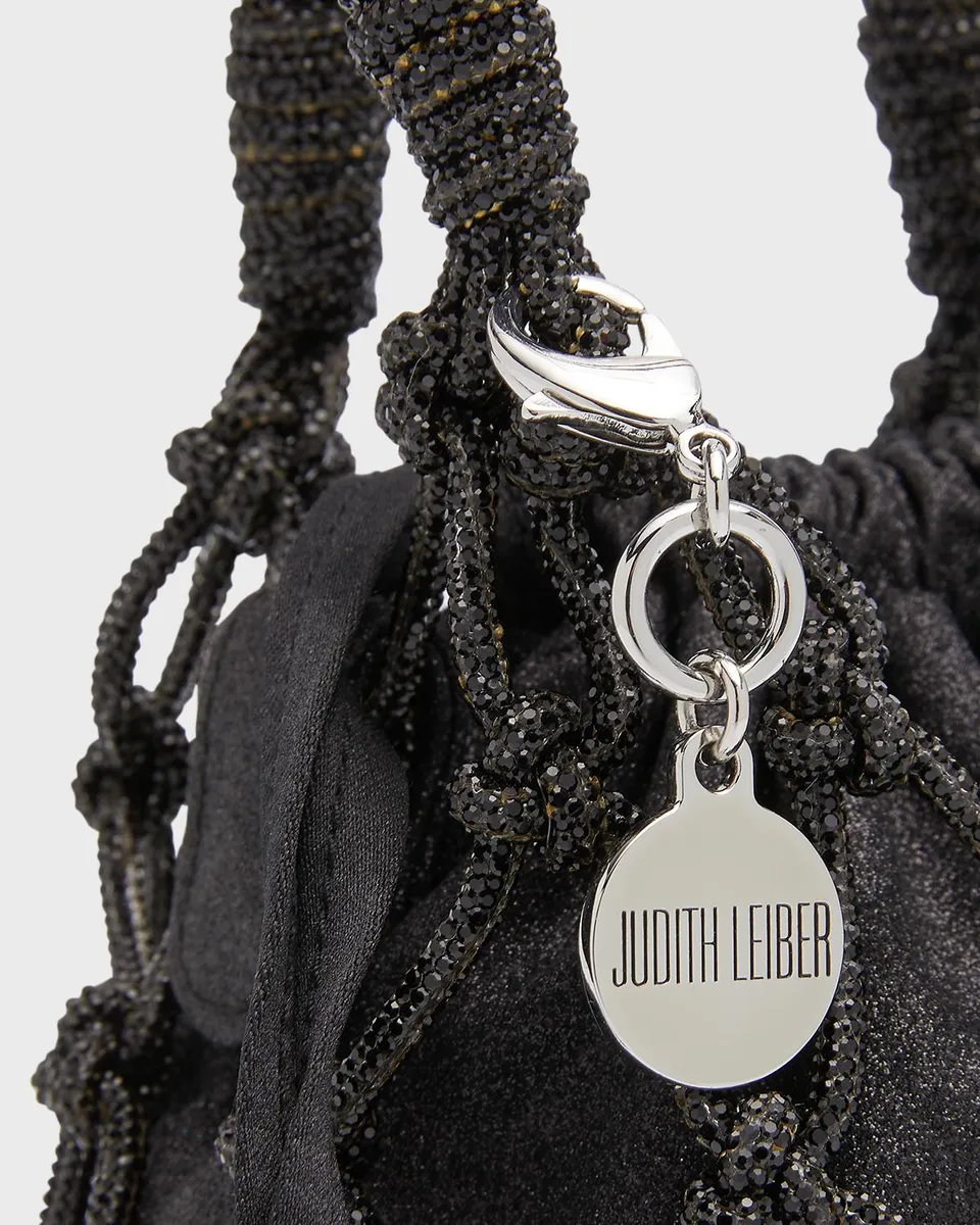 Judith Leiber Couture Sparkle Crystal Net Top-Handle Bag | Thumbnail 5
