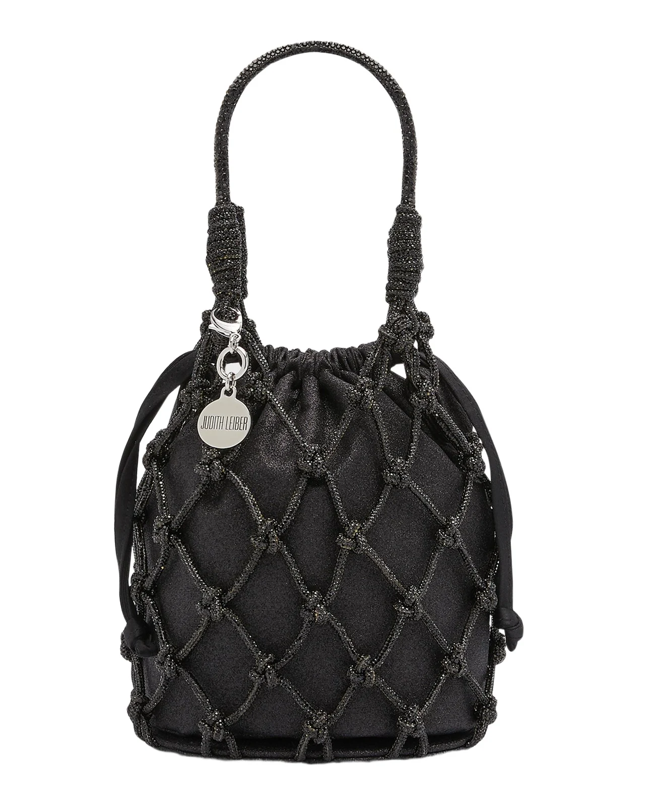 Sparkle Crystal Net Top-Handle Bag Sparkle Crystal Net Top-Handle Bag