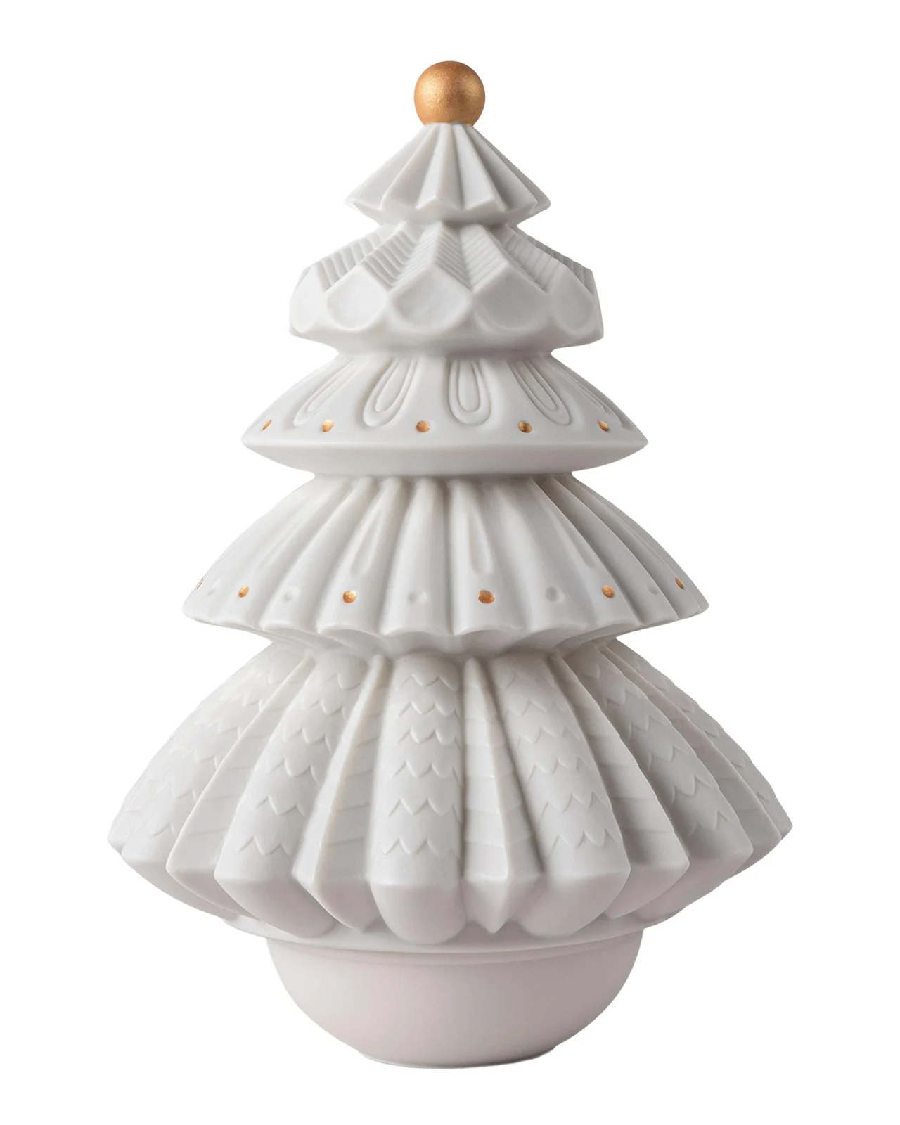 Lladro Christmas Tree Table Lamps