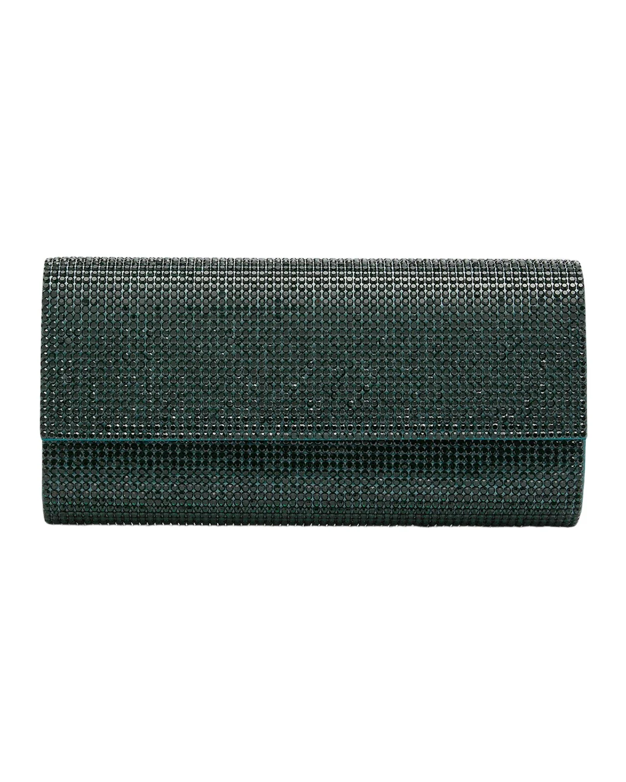 Judith Leiber Couture Perry Beaded Crystal Clutch Bag