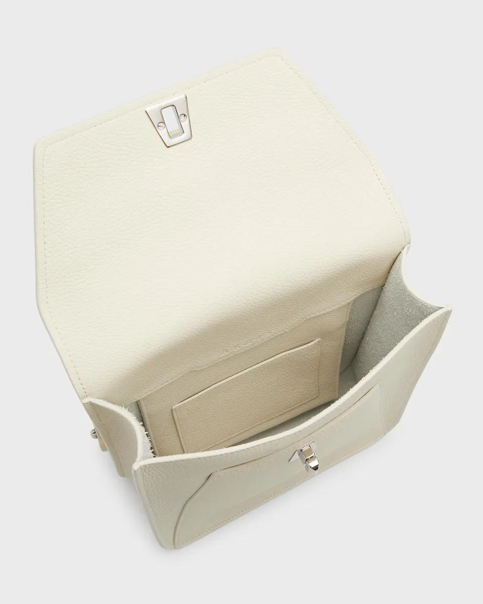 Akris Anouk Small Leather Messenger Bag | Thumbnail 3 Akris Anouk Small Leather Messenger Bag | Thumbnail 3