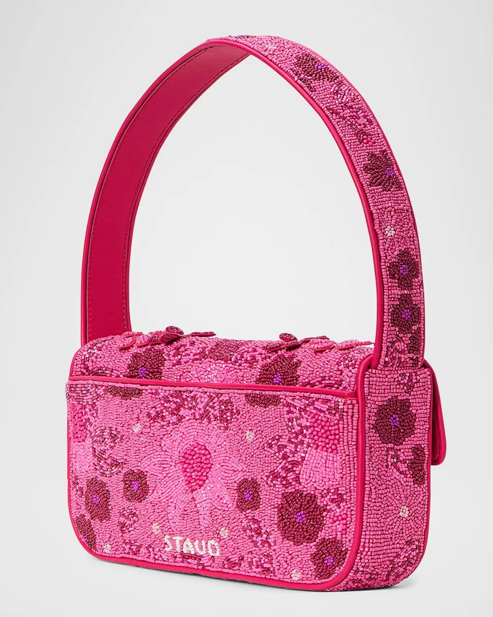 Staud Tommy Floral Shoulder Bag | Thumbnail 2 Staud Tommy Floral Shoulder Bag | Thumbnail 2