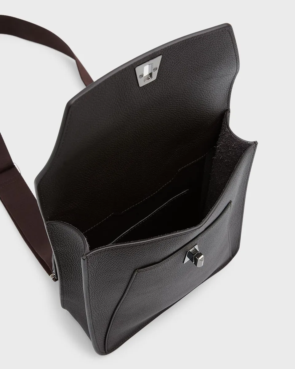 Akris Anouk Small Leather Messenger Bag | Thumbnail 3 Akris Anouk Small Leather Messenger Bag | Thumbnail 3