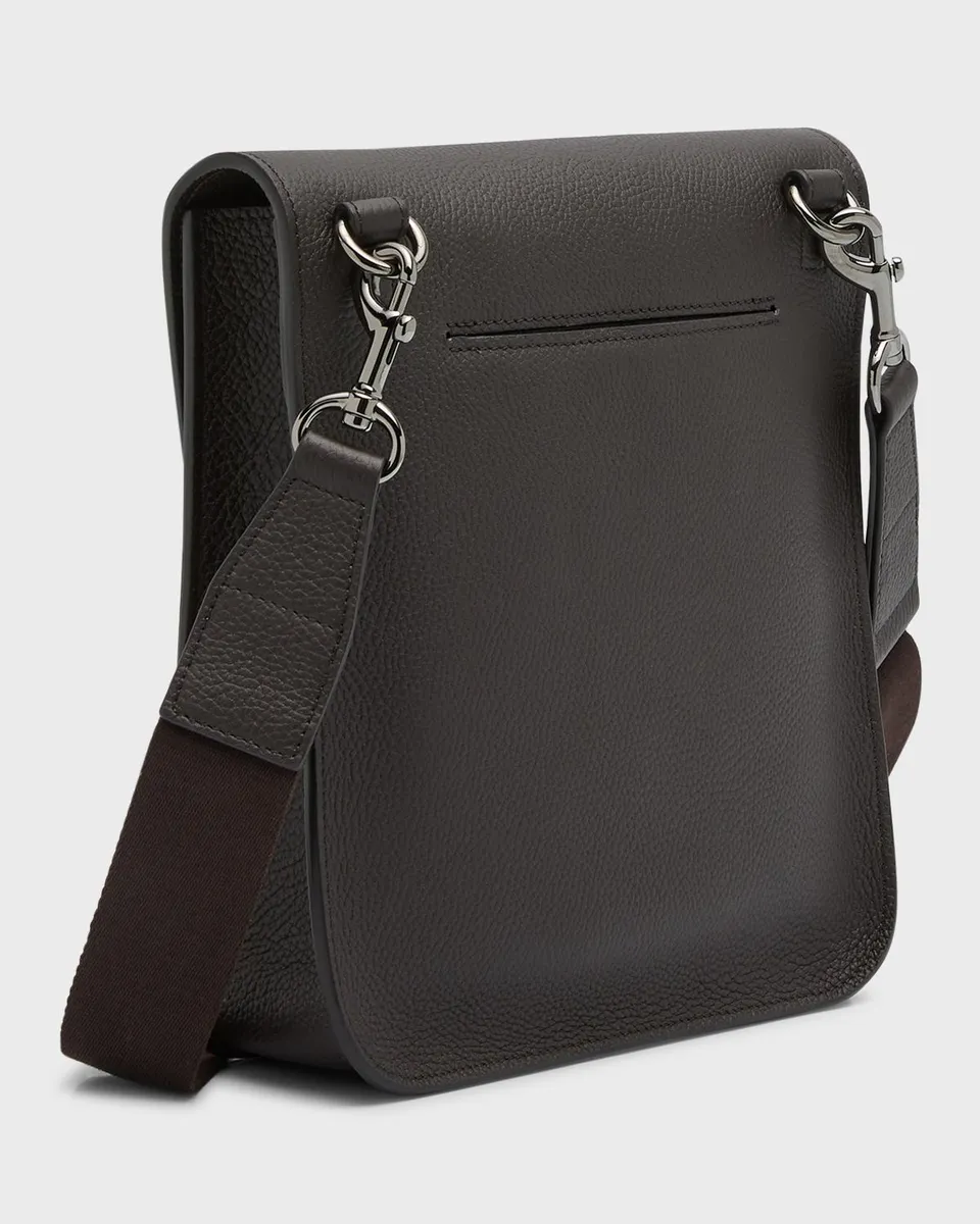 Akris Anouk Small Leather Messenger Bag | Thumbnail 6 Akris Anouk Small Leather Messenger Bag | Thumbnail 6