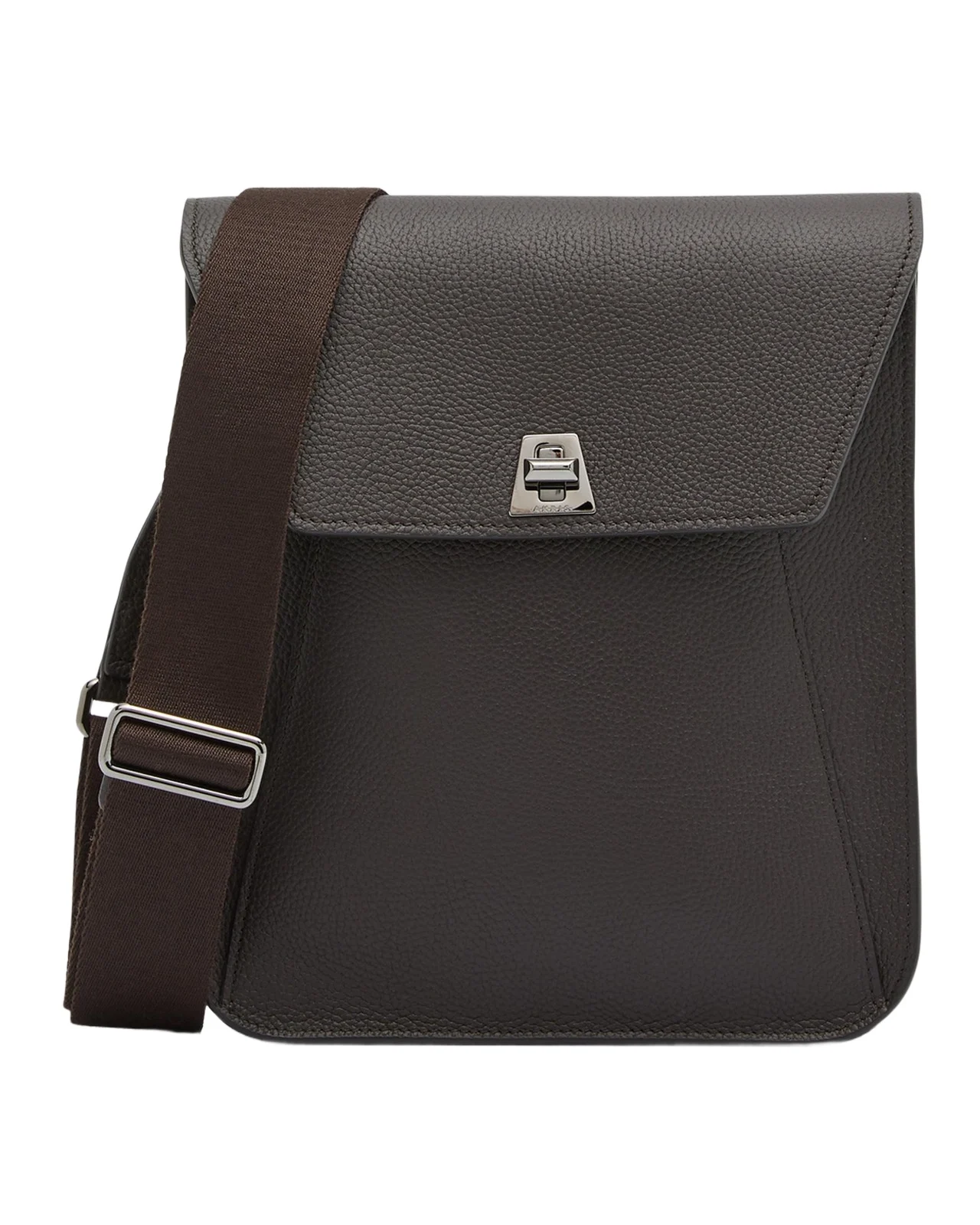 Akris Anouk Small Leather Messenger Bag