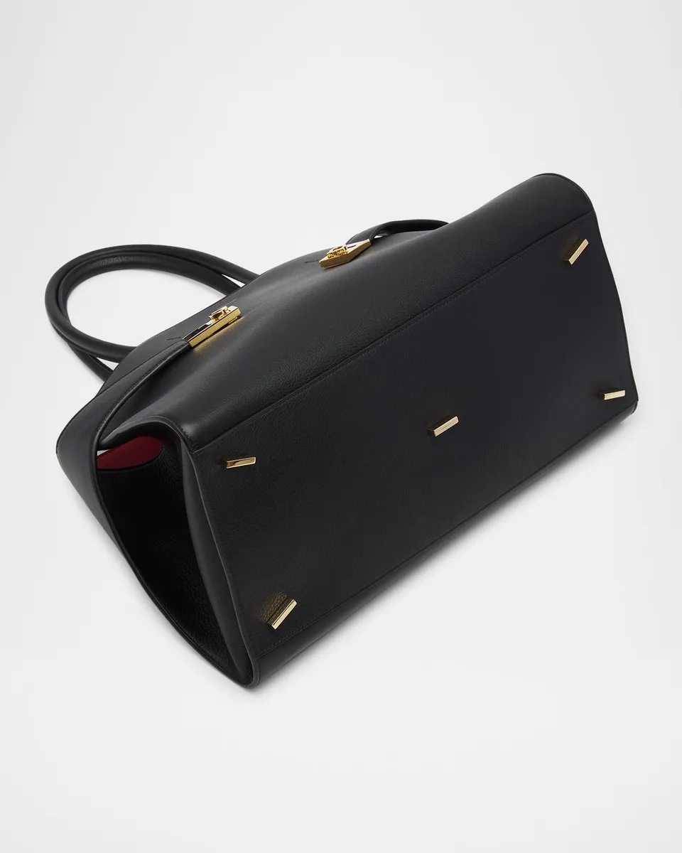 Ferragamo Small Hug Leather Top-Handle Bag | Thumbnail 7 Ferragamo Small Hug Leather Top-Handle Bag | Thumbnail 7