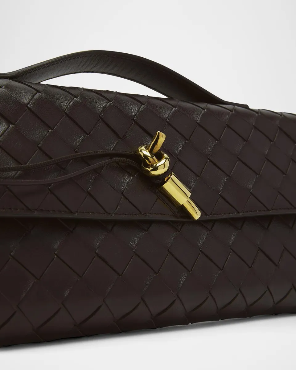 Bottega Veneta Long Andiamo Clutch Bag with Handle | Thumbnail 6 Bottega Veneta Long Andiamo Clutch Bag with Handle | Thumbnail 6