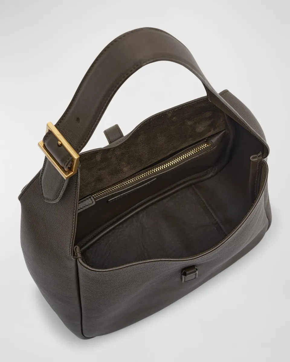 Saint Laurent Le 5 A 7 Small Shoulder Bag in Smooth Supple Leather | Thumbnail 3 Saint Laurent Le 5 A 7 Small Shoulder Bag in Smooth Supple Leather | Thumbnail 3