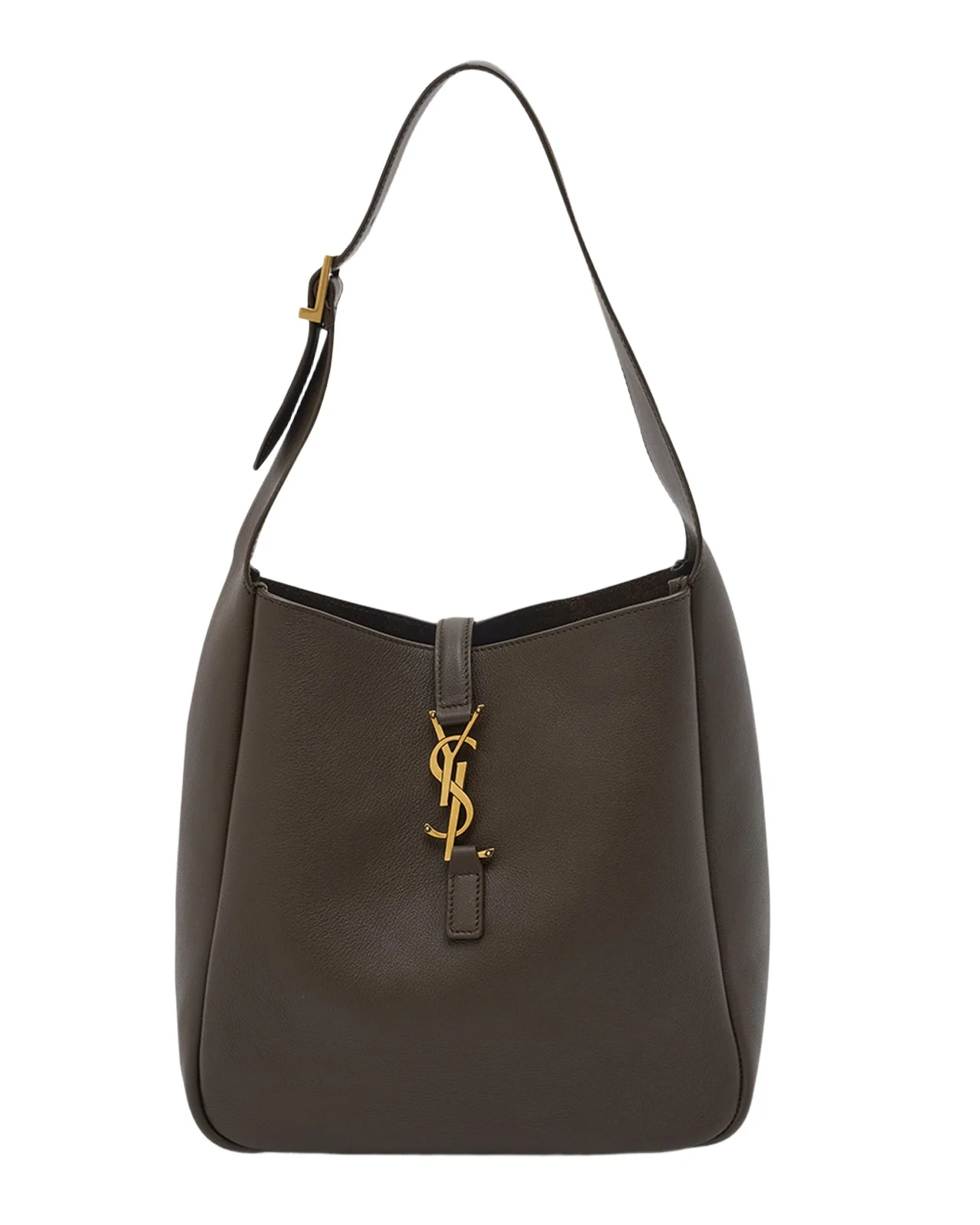Saint Laurent Le 5 A 7 Small Shoulder Bag in Smooth Supple Leather