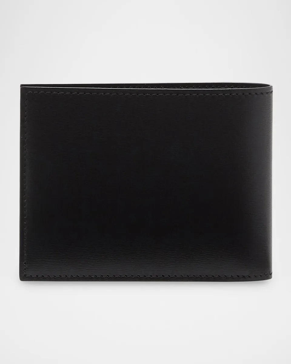 Ferragamo Men's Classic Leather Bifold Wallet | Thumbnail 4 Ferragamo Men's Classic Leather Bifold Wallet | Thumbnail 4