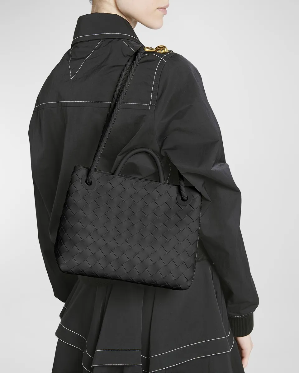 Bottega Veneta Andiamo Small Leather Top-Handle Bag | Thumbnail 2
