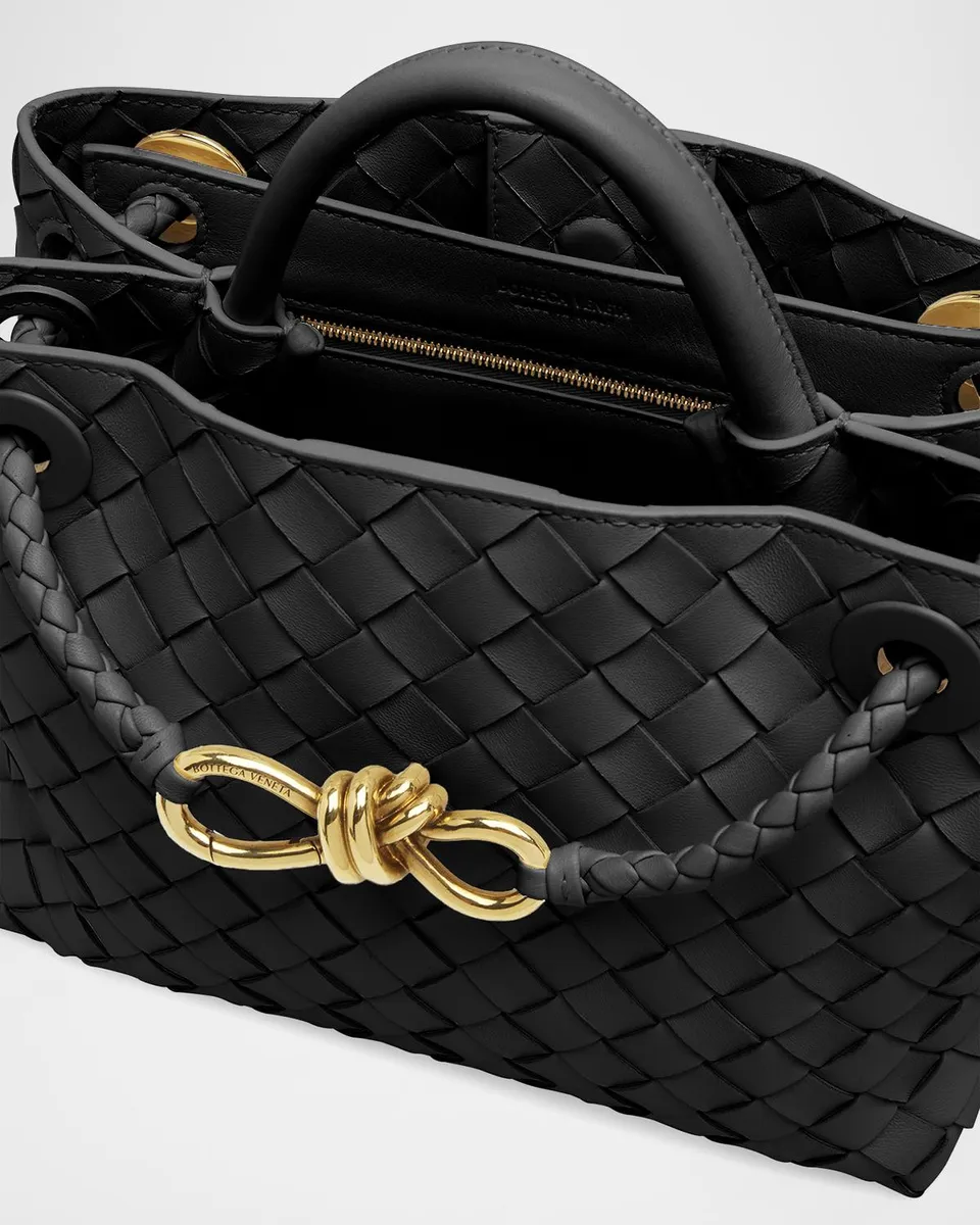 Bottega Veneta Andiamo Small Leather Top-Handle Bag | Thumbnail 4