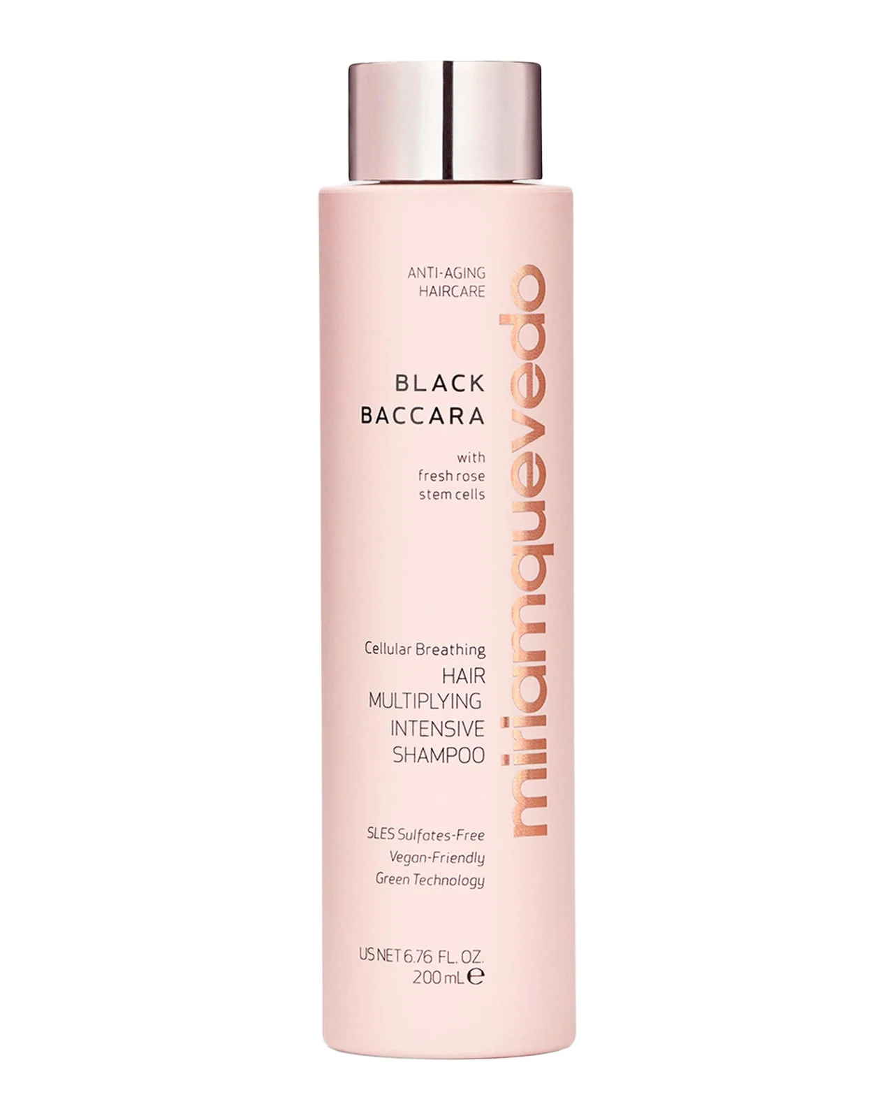 miriam quevedo Black Baccara Cellular Breathing Hair Multiplying Intensive Shampoo, 6.8 oz./200mL