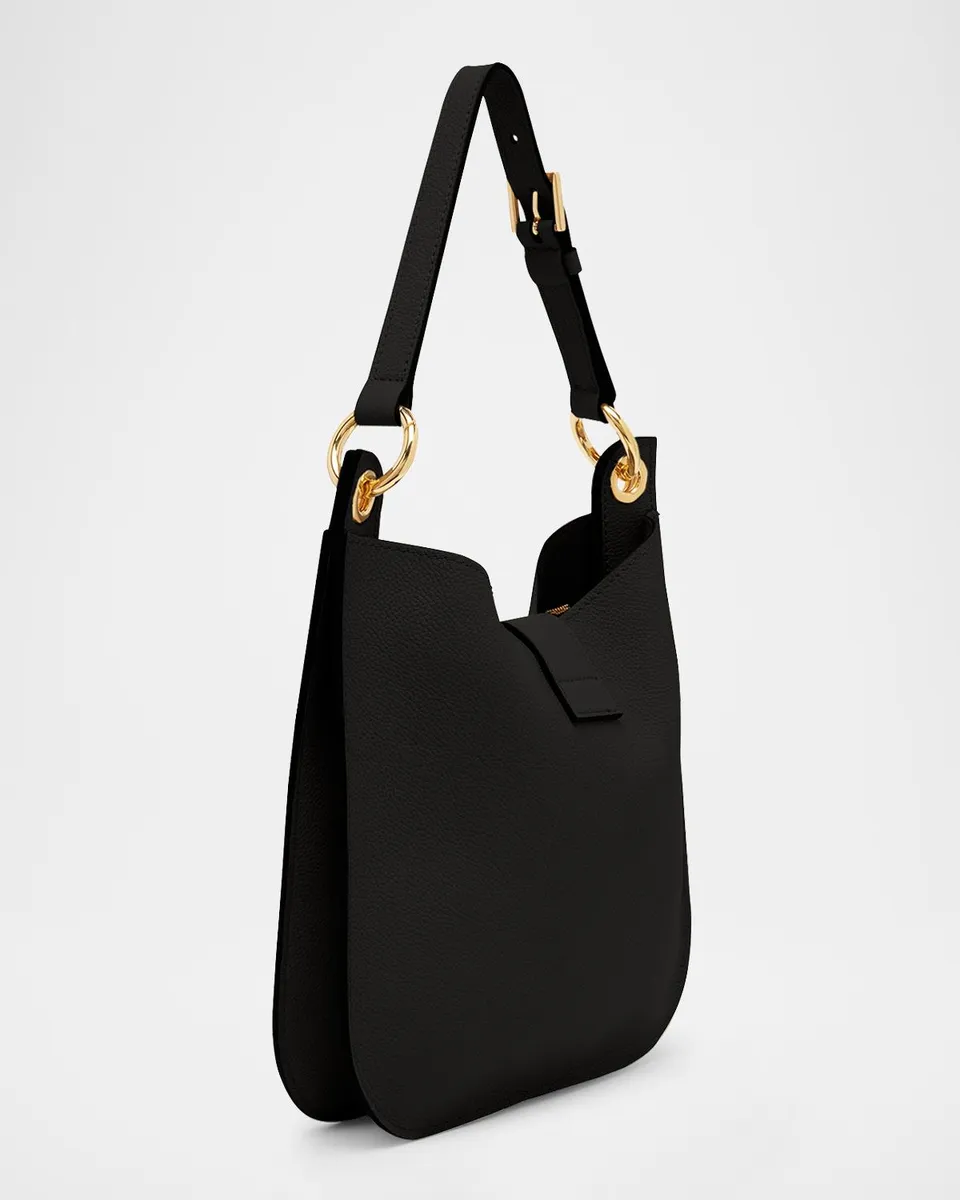 Tom Ford Tara Small Hobo Crossbody in Grained Leather | Thumbnail 6