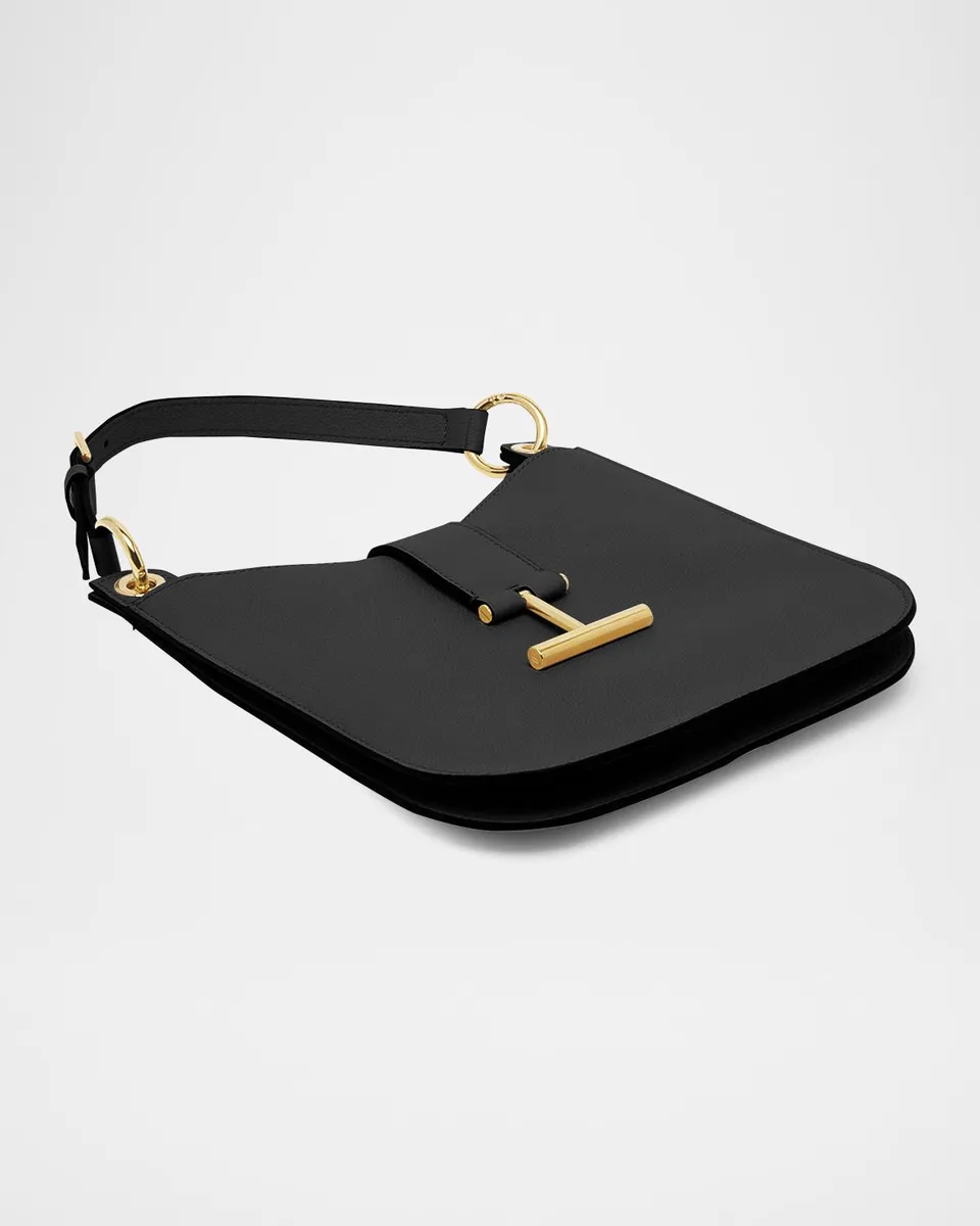 Tom Ford Tara Small Hobo Crossbody in Grained Leather | Thumbnail 7