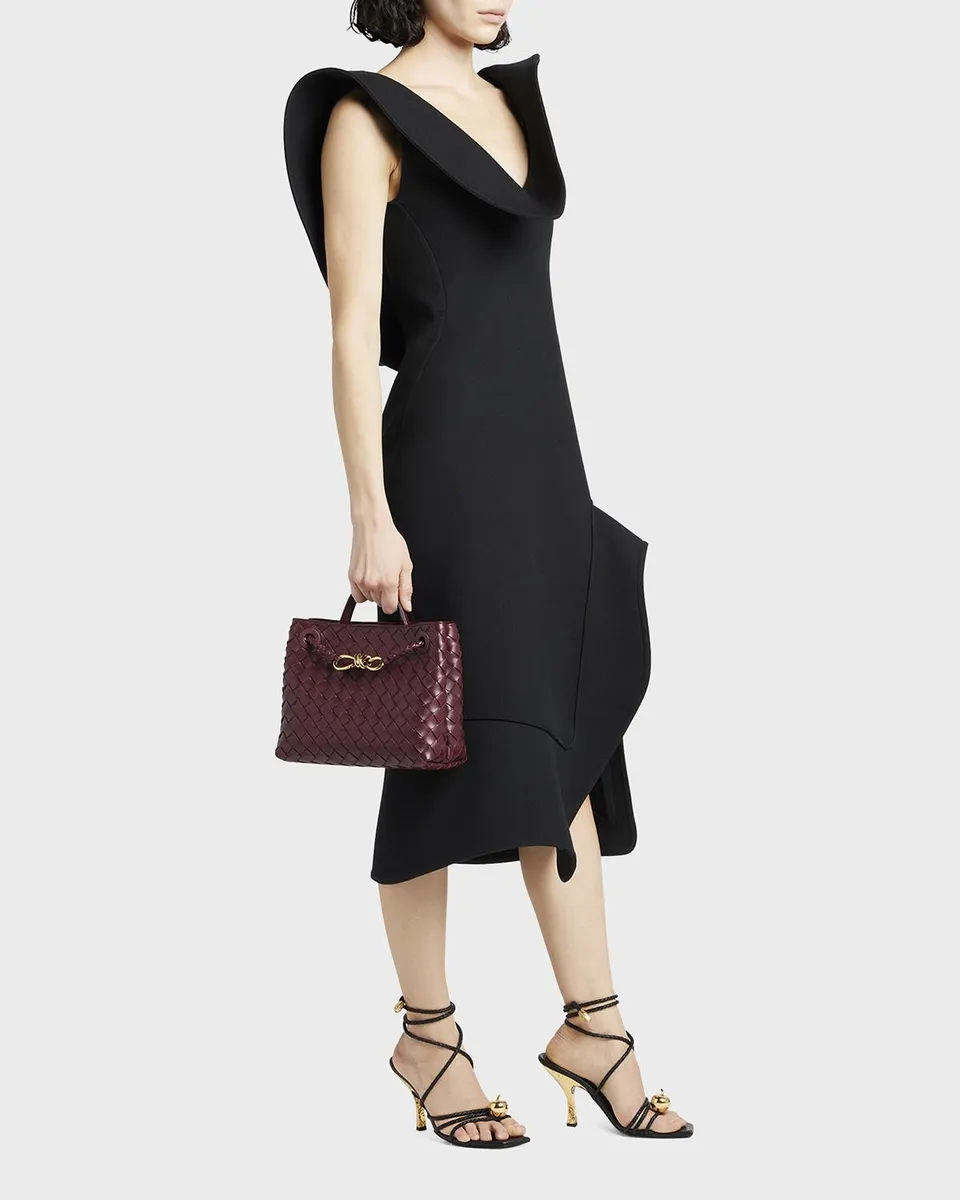 Bottega Veneta Andiamo Small Leather Top-Handle Bag | Thumbnail 2