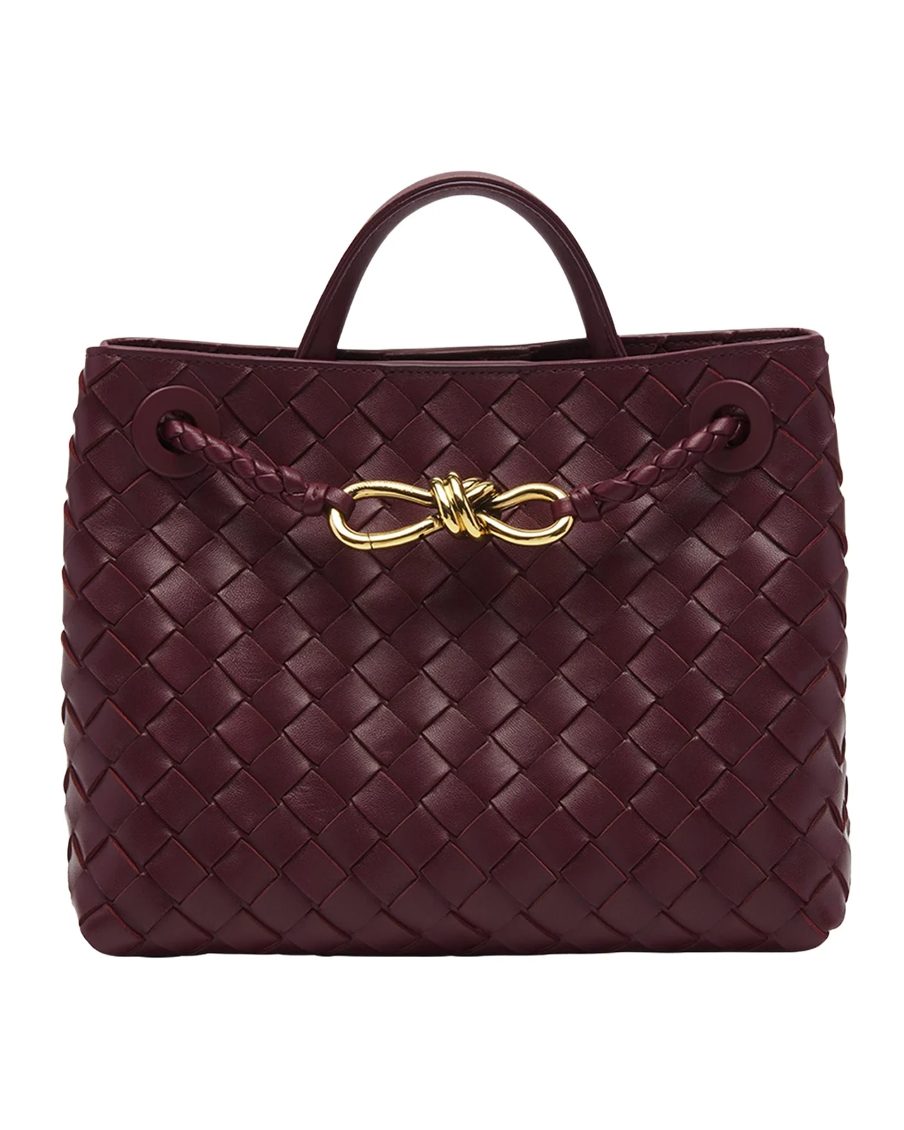 Andiamo Small Leather Top-Handle Bag Andiamo Small Leather Top-Handle Bag