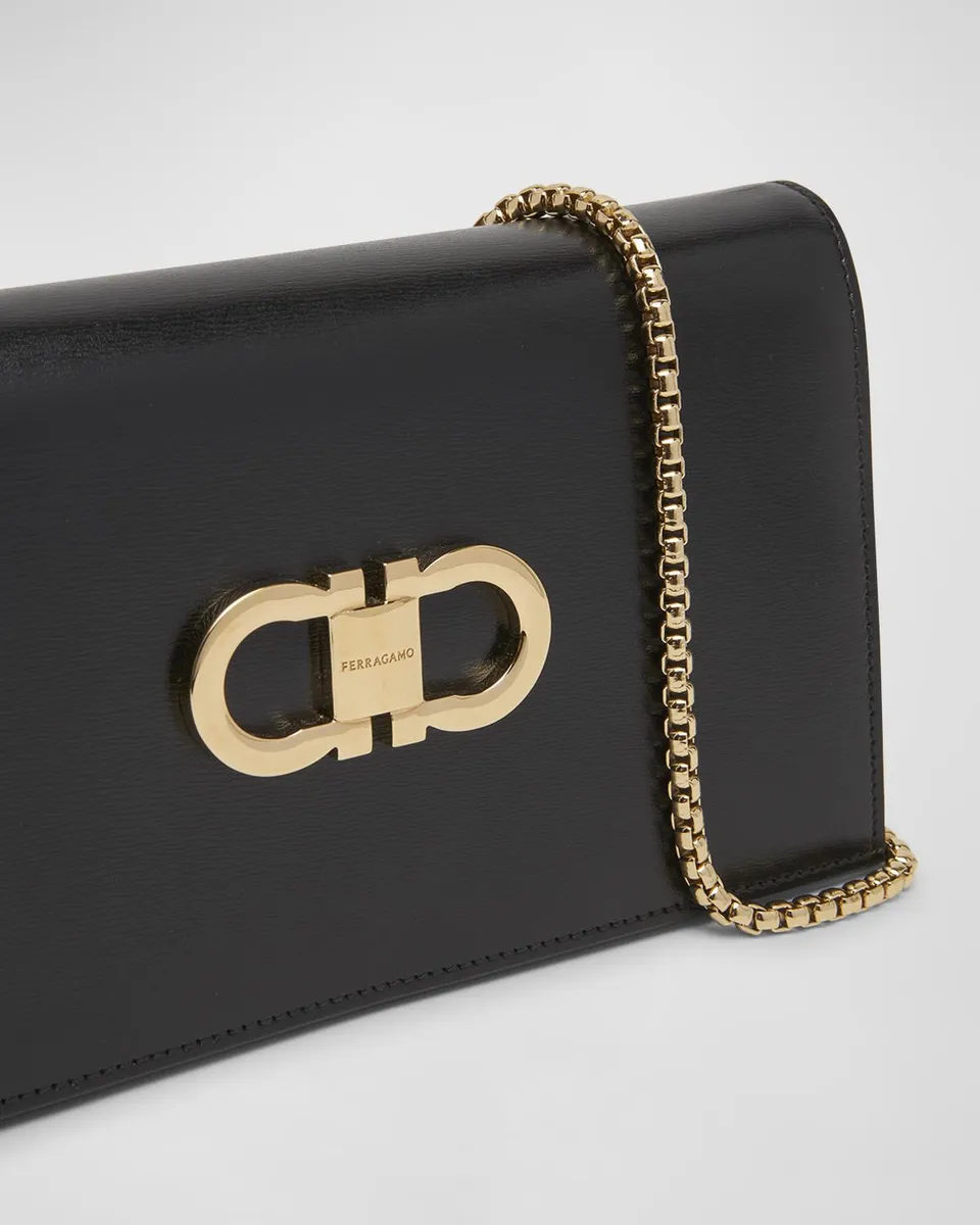 Ferragamo Double Gancio Shoulder Bag | Thumbnail 5 Ferragamo Double Gancio Shoulder Bag | Thumbnail 5