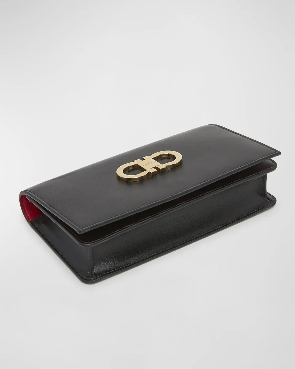 Ferragamo Double Gancio Shoulder Bag | Thumbnail 7 Ferragamo Double Gancio Shoulder Bag | Thumbnail 7