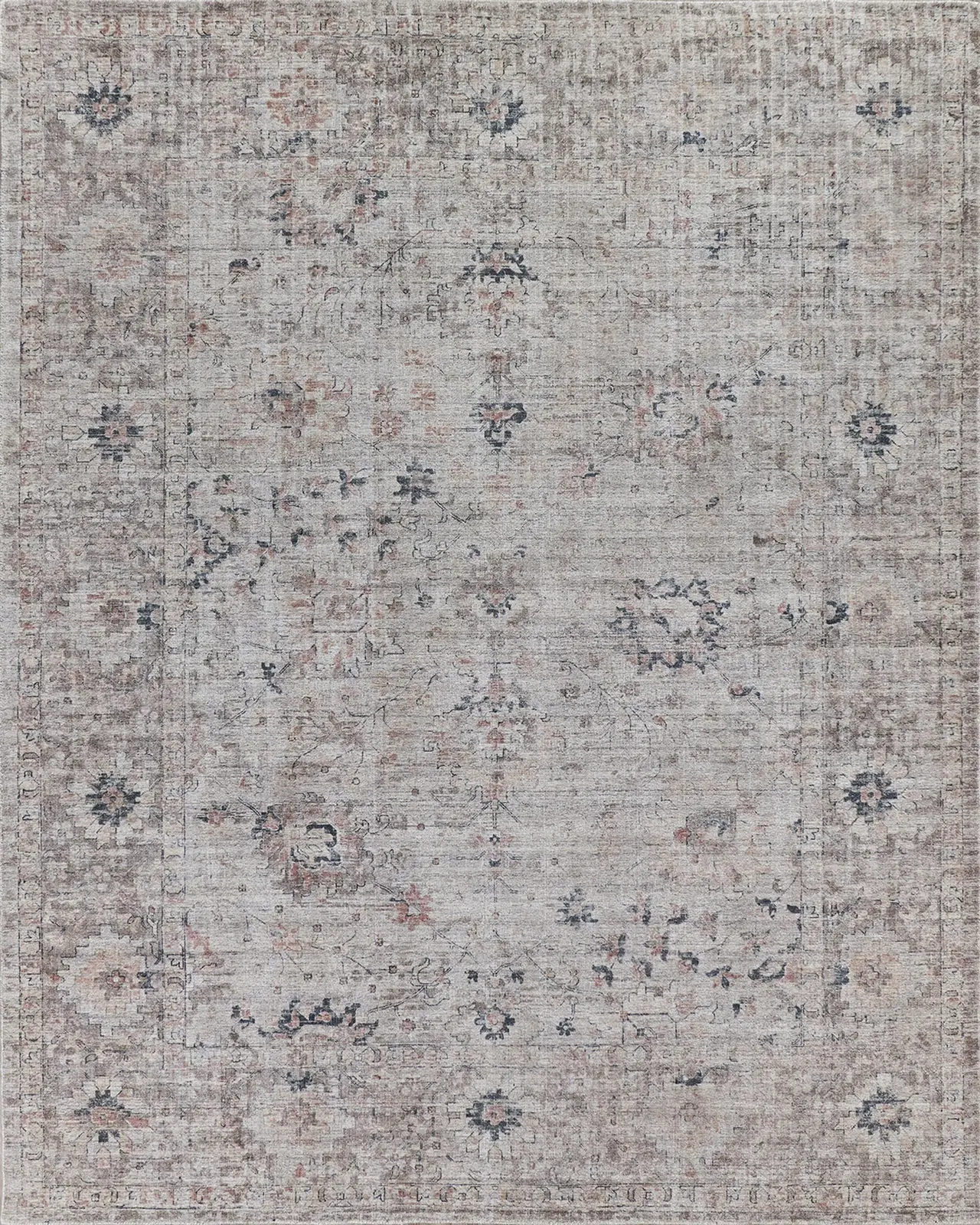 Exquisite Rugs Cambridge Hand-Loomed Silver & Blue Rug