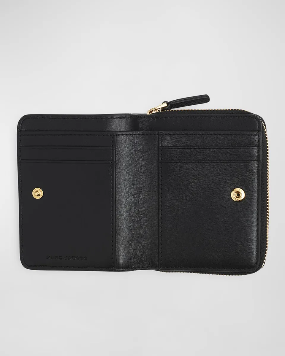 Marc Jacobs The Leather Mini Compact Wallet | Thumbnail 4 Marc Jacobs The Leather Mini Compact Wallet | Thumbnail 4