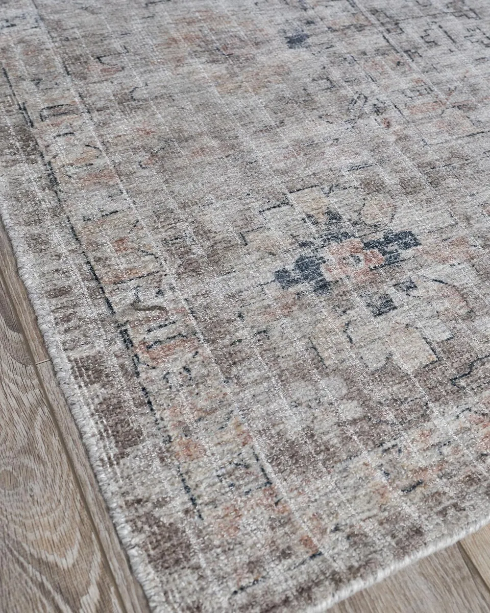Exquisite Rugs Cambridge Hand-Loomed Silver & Blue Rug | Thumbnail 3