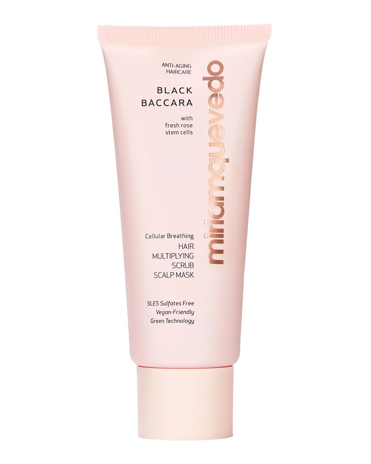 miriam quevedo Black Baccara Cellular Breathing Hair Multiplying Scrub Scalp Mask, 6.8 oz./200mL