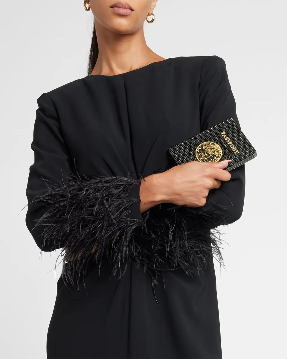 Judith Leiber Couture Allover Crystal Passport Holder | Thumbnail 2 Judith Leiber Couture Allover Crystal Passport Holder | Thumbnail 2