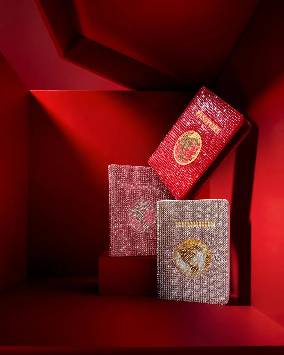 Judith Leiber Couture Allover Crystal Passport Holder | Thumbnail 5 Judith Leiber Couture Allover Crystal Passport Holder | Thumbnail 5